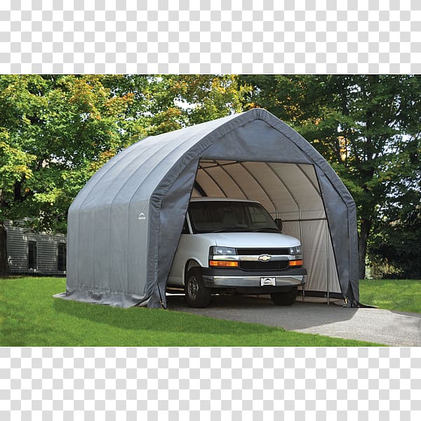 Carport Shelter Logic Garage-in-a-Box Shed, Snap Fastener transparent background PNG clipart