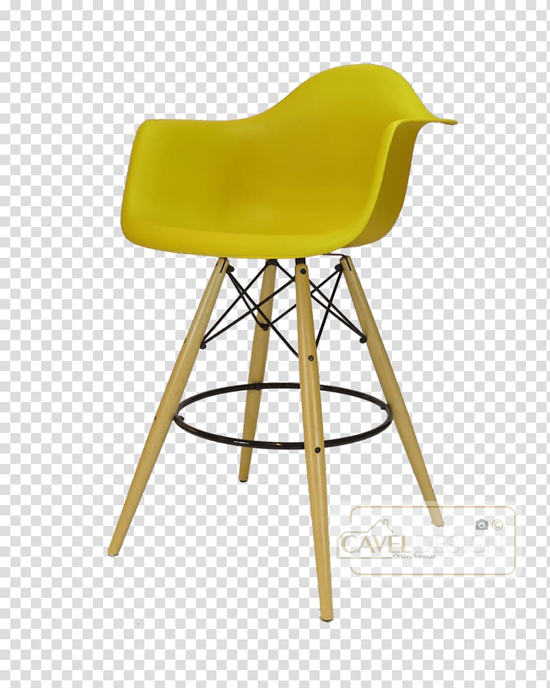 Bar stool Barcelona chair Table, Charles And Ray Eames transparent background PNG clipart