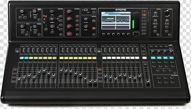 Digital mixing console Audio Mixers Midas Consoles Midas M32 Recording studio, others transparent background PNG clipart