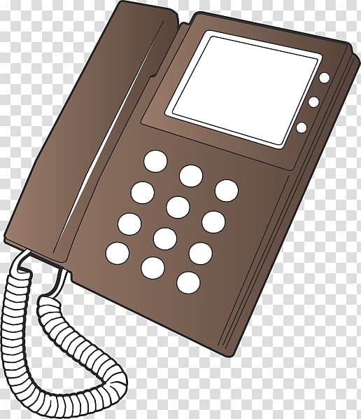 Telephone iPhone Office , phone publicity transparent background PNG clipart