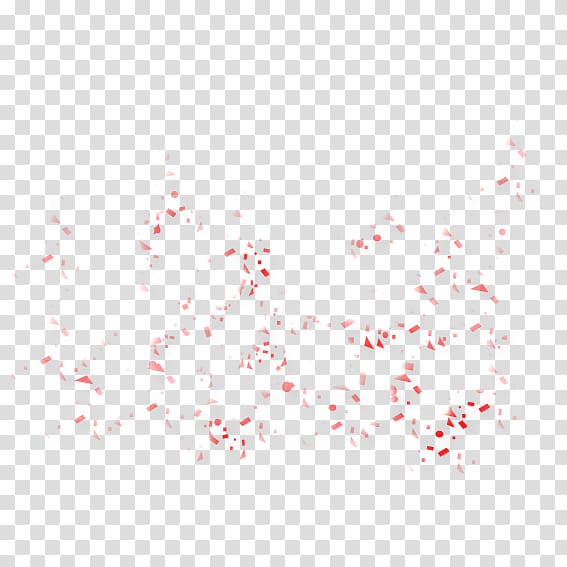 red confetti illustration, White Pattern, Red confetti transparent background PNG clipart