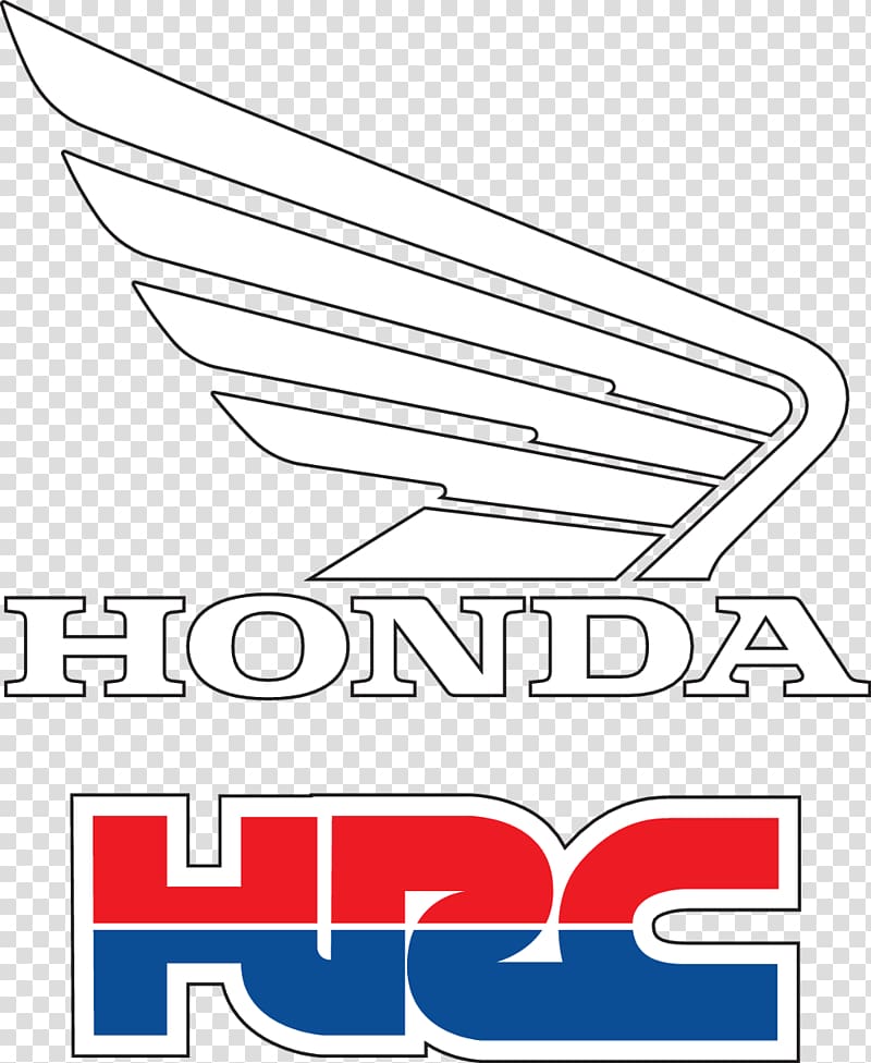 Honda Racing Corporation Motorcycle Sticker Brand, honda transparent background PNG clipart