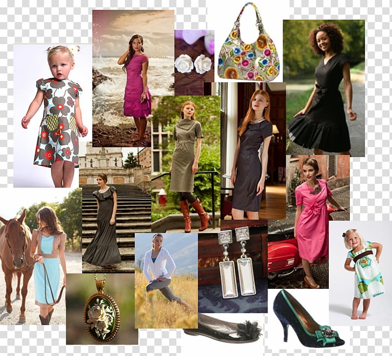 Shoe Fashion design Dress Collage, a beautiful roommate who receives flowers transparent background PNG clipart