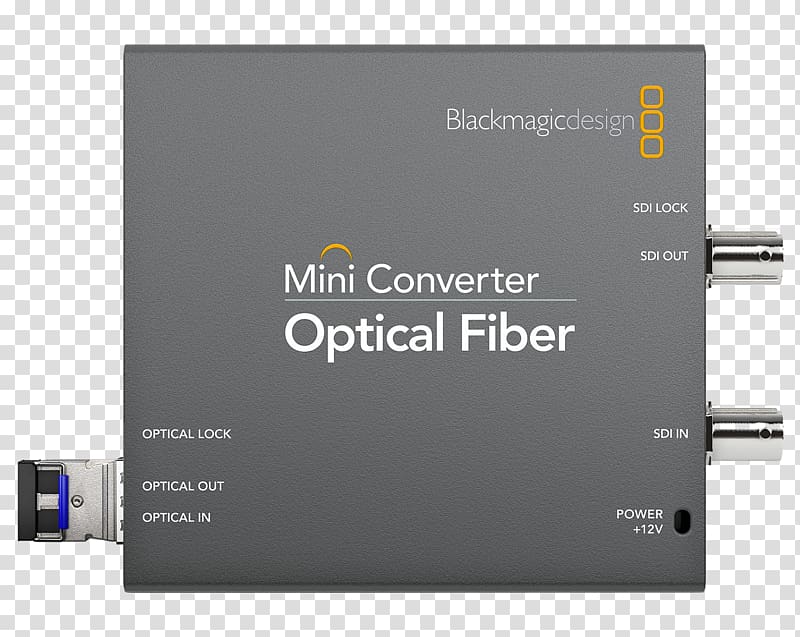 HDMI Blackmagic Design Serial digital interface Optical fiber Fiber media converter, Optical fiber transparent background PNG clipart