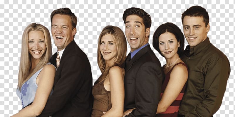 three men and three women show, Monica Geller Television show Sitcom Television comedy I\'ll Be There for You, friends transparent background PNG clipart