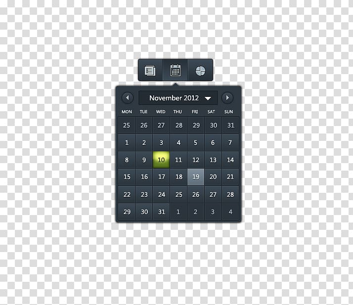 Calculator Numeric keypad, calendar transparent background PNG clipart