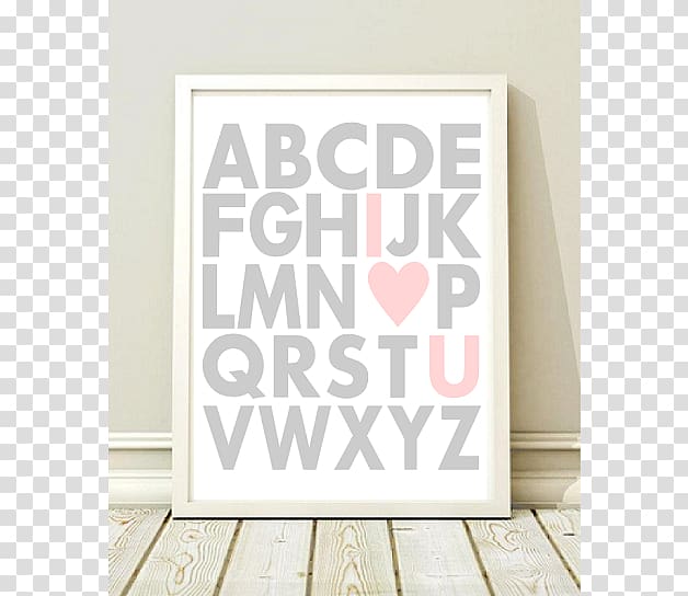 Canvas print Alphabet Letter Printing, A3 Poster transparent background PNG clipart