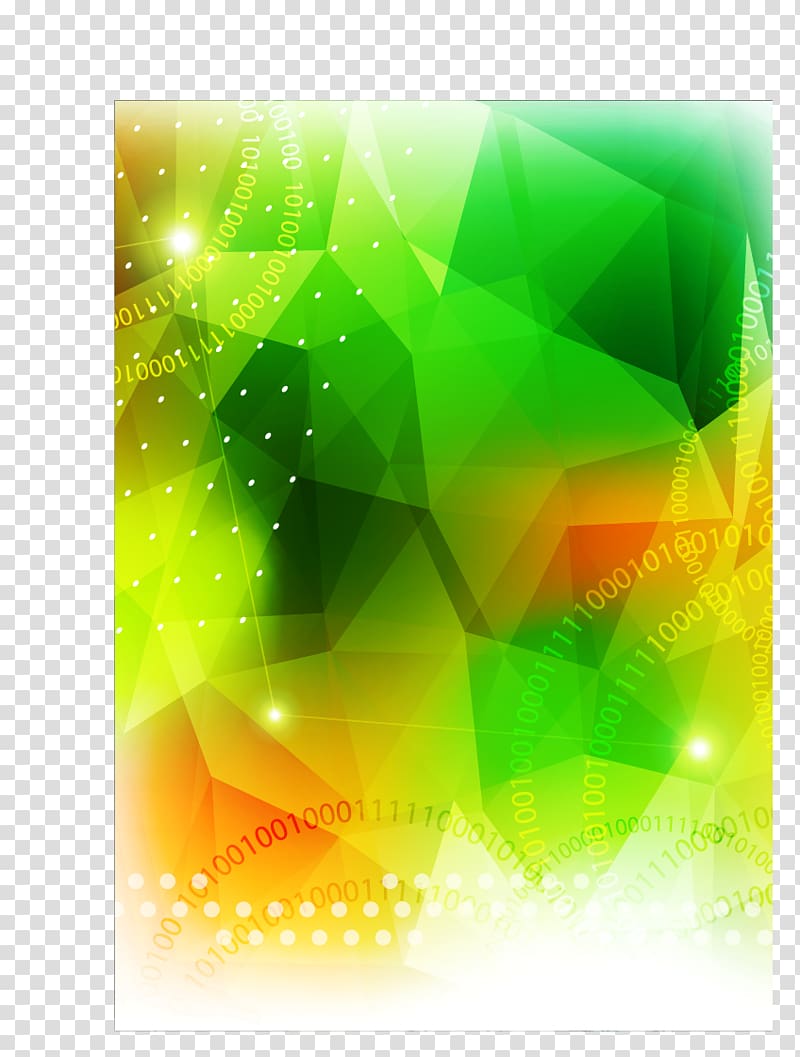 green and yellow 3D art, Graphic design Green, Green background transparent background PNG clipart