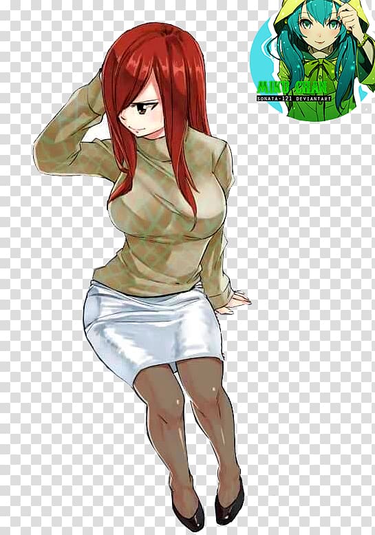 Erza Scarlet Gray Fullbuster Jellal Fernandez Fairy Tail Anime, fairy tail transparent background PNG clipart