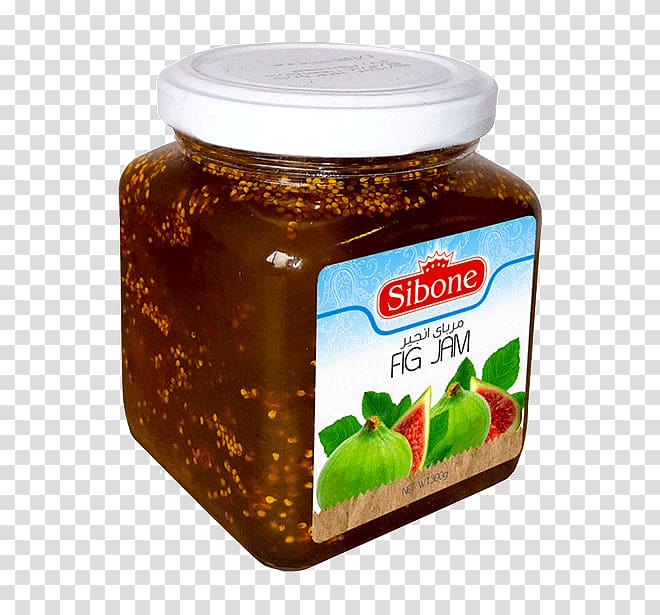 Jam Chutney Sibon Sour Cherry Common fig, fig jam transparent background PNG clipart