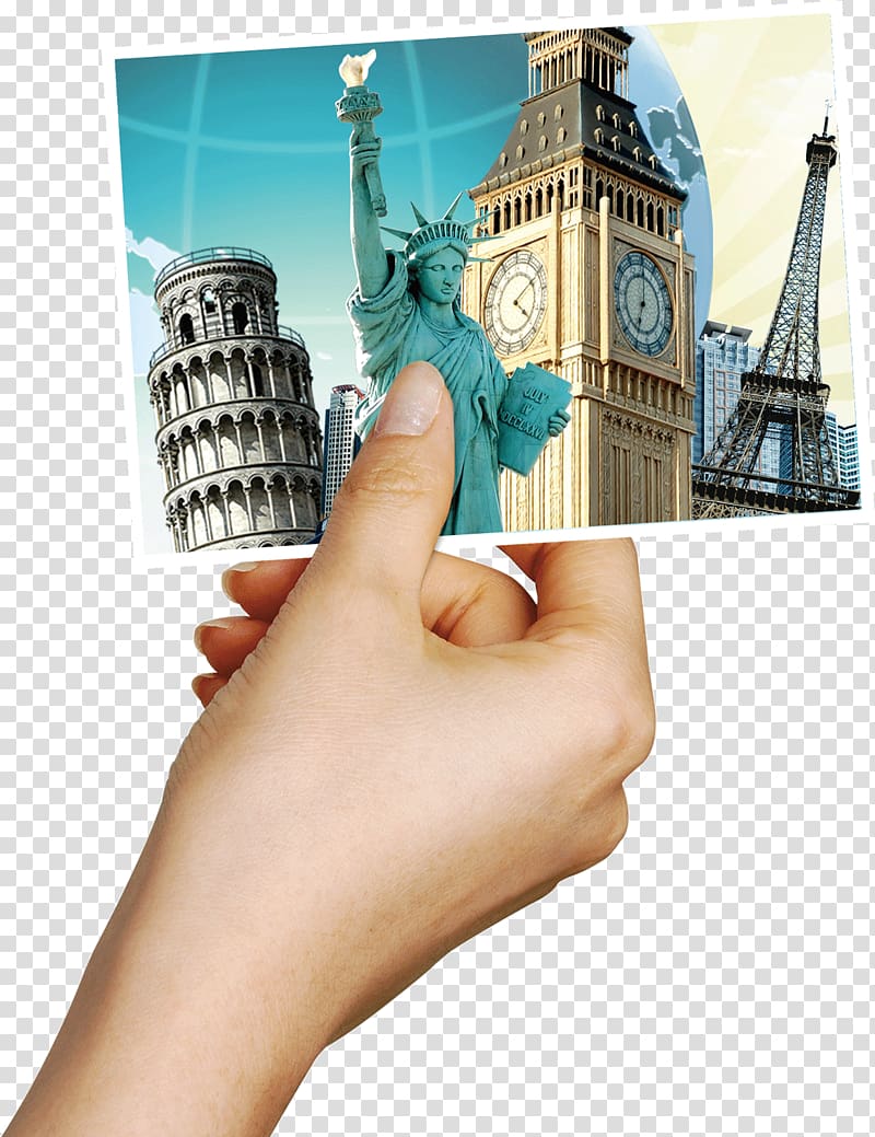 Leaning Tower of Pisa Eiffel Tower Sydney Opera House Big Ben Statue of Liberty, landmark transparent background PNG clipart