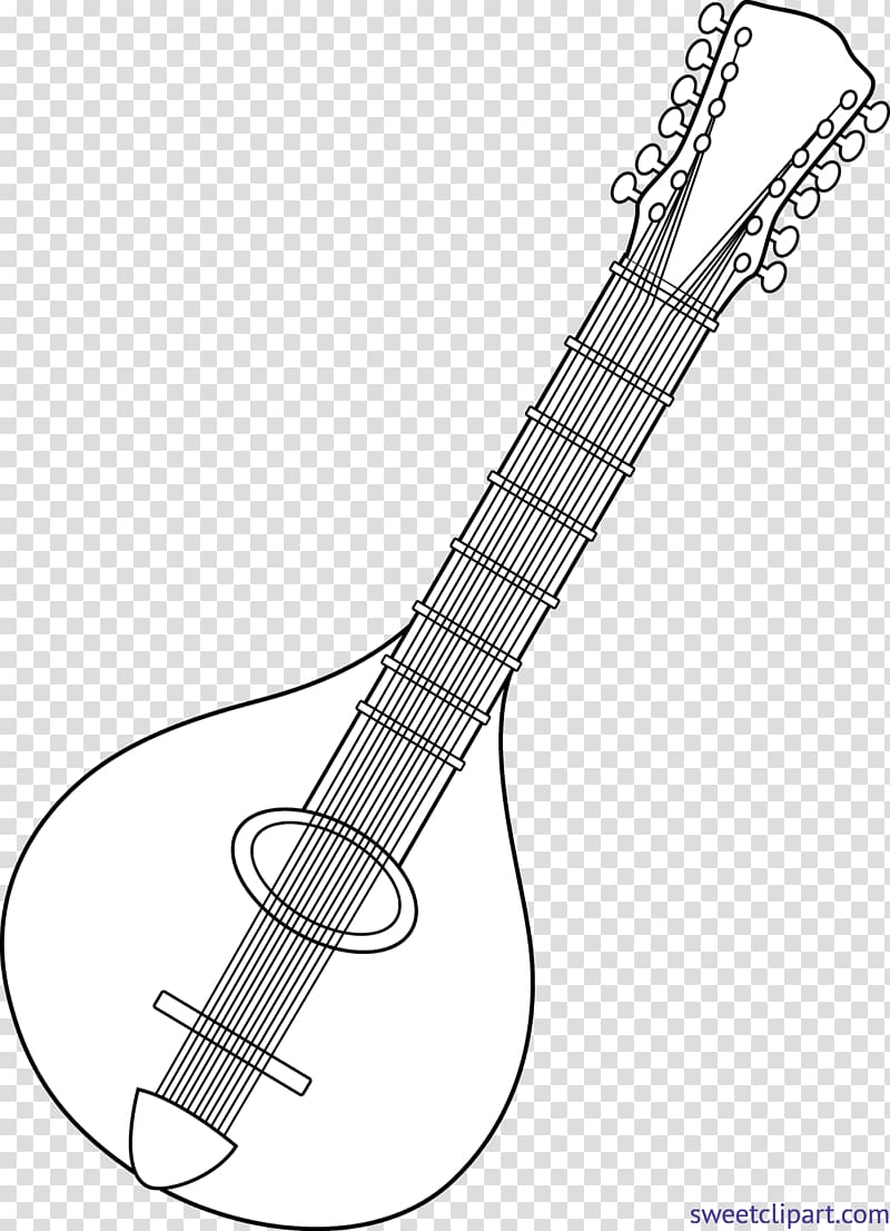Banjo Musical Instruments Drawing Line art String Instruments, western musical  instruments, angle, color png | PNGEgg