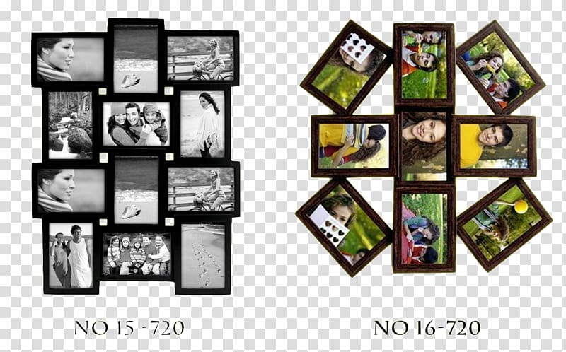 Frames graph Collage montage, collage transparent background PNG clipart