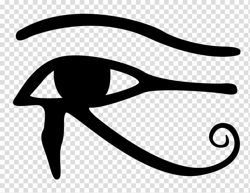 Ancient Egypt Eye of Horus Wadjet Symbol, symbol transparent background PNG clipart