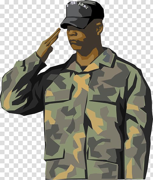 Soldier Salute Army Military , Soldier Saluting transparent background PNG clipart