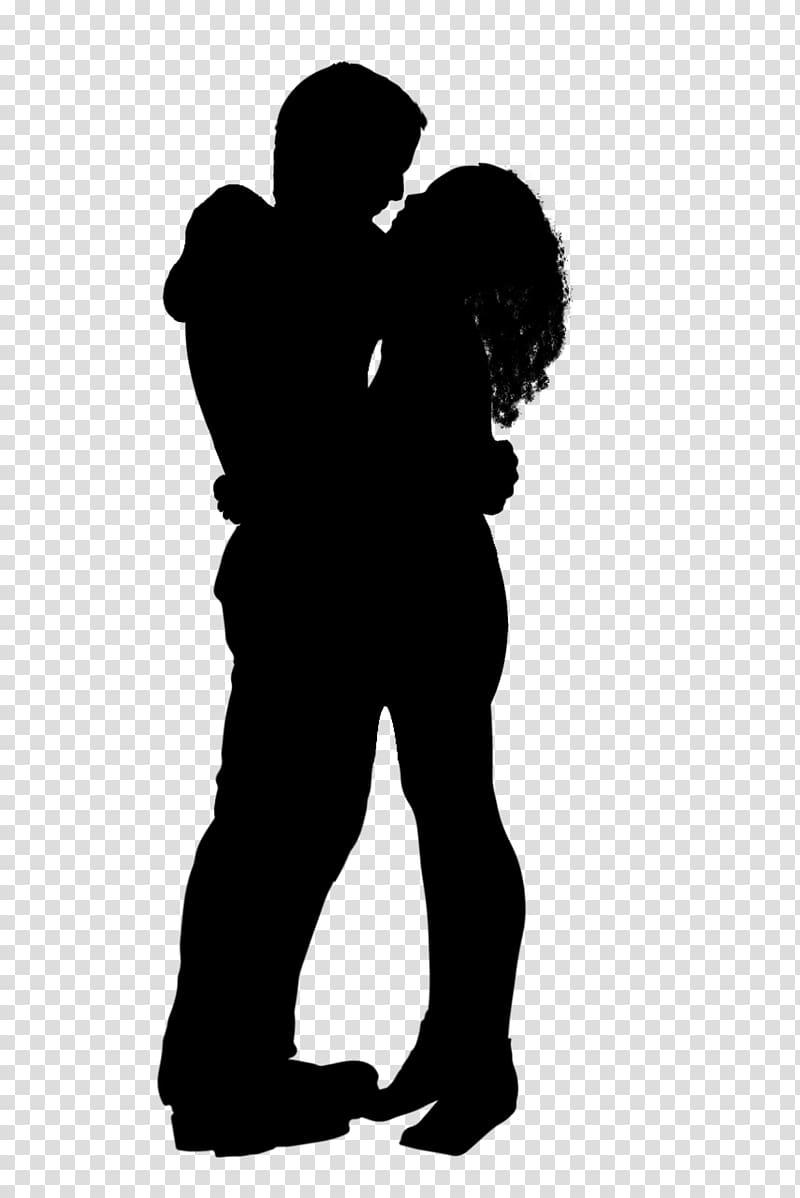 Silhouette Love Romance Film, Silhouette transparent background PNG clipart