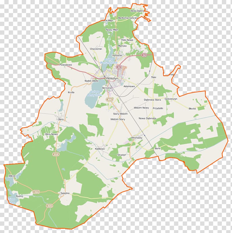 Adamowo, Wolsztyn County Obra, Greater Poland Voivodeship Wroniawy, Greater Poland Voivodeship Karpicko, map transparent background PNG clipart