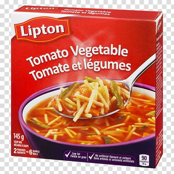 Lipton Tomato Vegetable Dry Soup Mix Cup-a-Soup Knorr, vegetable transparent background PNG clipart