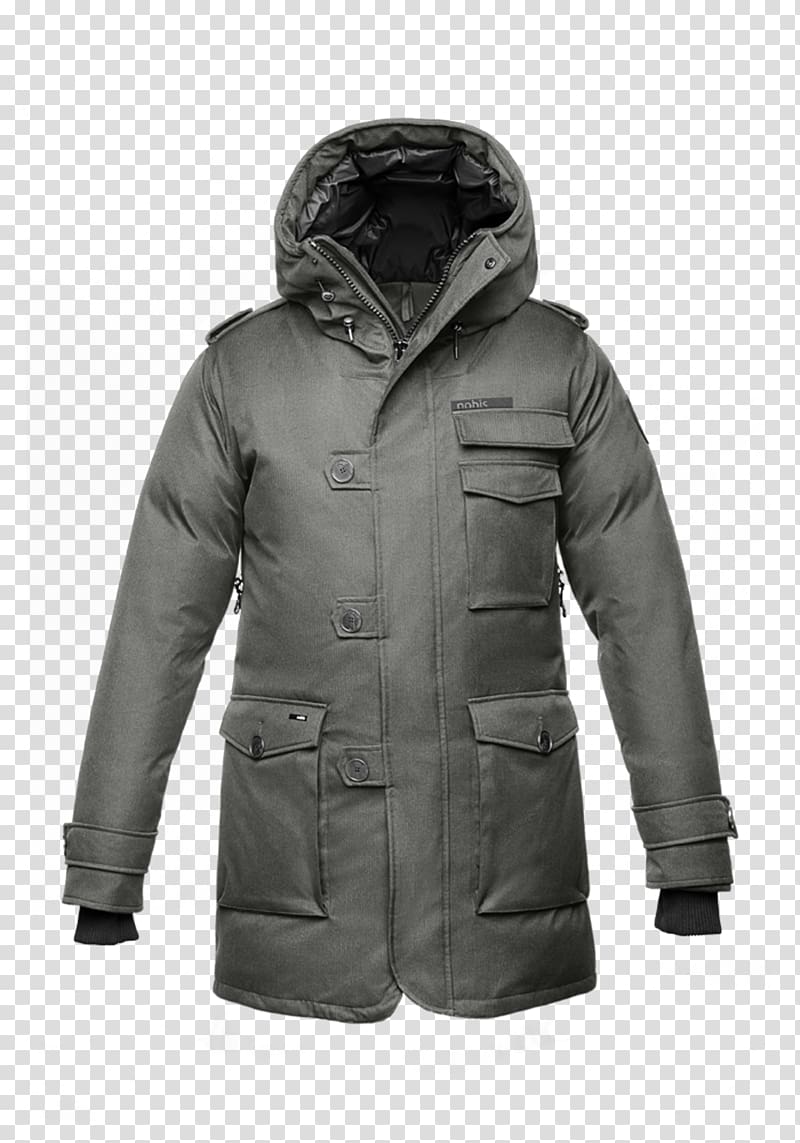Parka Jacket Down feather Pea coat, jacket transparent background PNG clipart