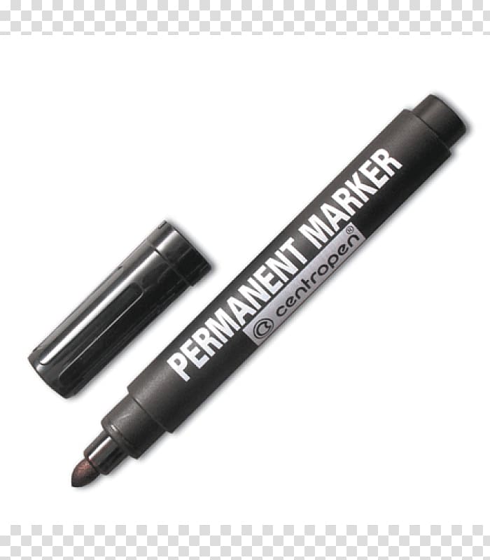 Marker pen Stationery Pens Centropen Highlighter, permanent marker transparent background PNG clipart