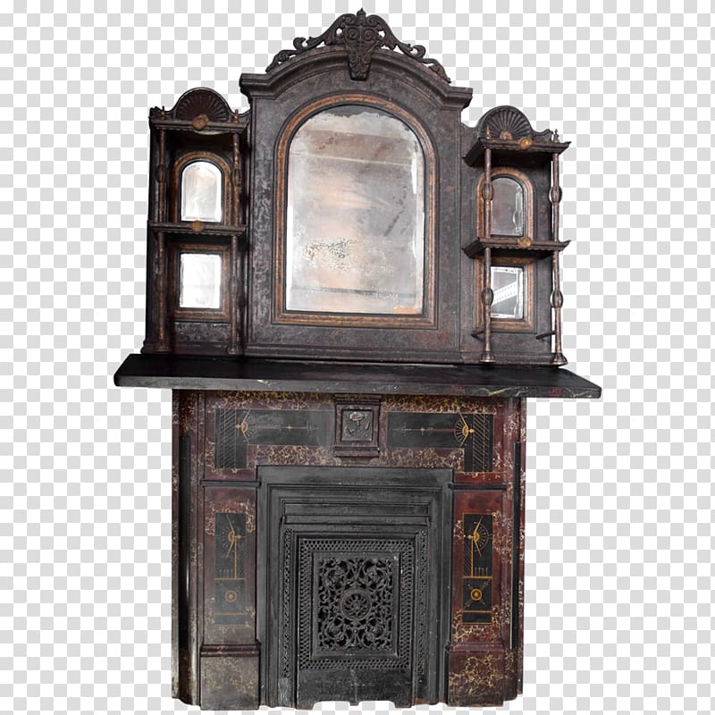 Antique Furniture Jehovah\'s Witnesses, old fireplace transparent background PNG clipart