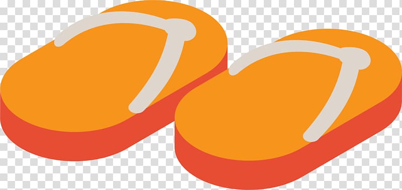 Slipper Orange Cartoon Drawing, Orange cartoon Avatar transparent background PNG clipart