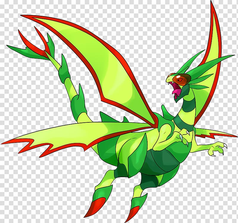 Pokémon Omega Ruby and Alpha Sapphire Flygon Pokédex Pokémon Emerald, pokemon transparent background PNG clipart