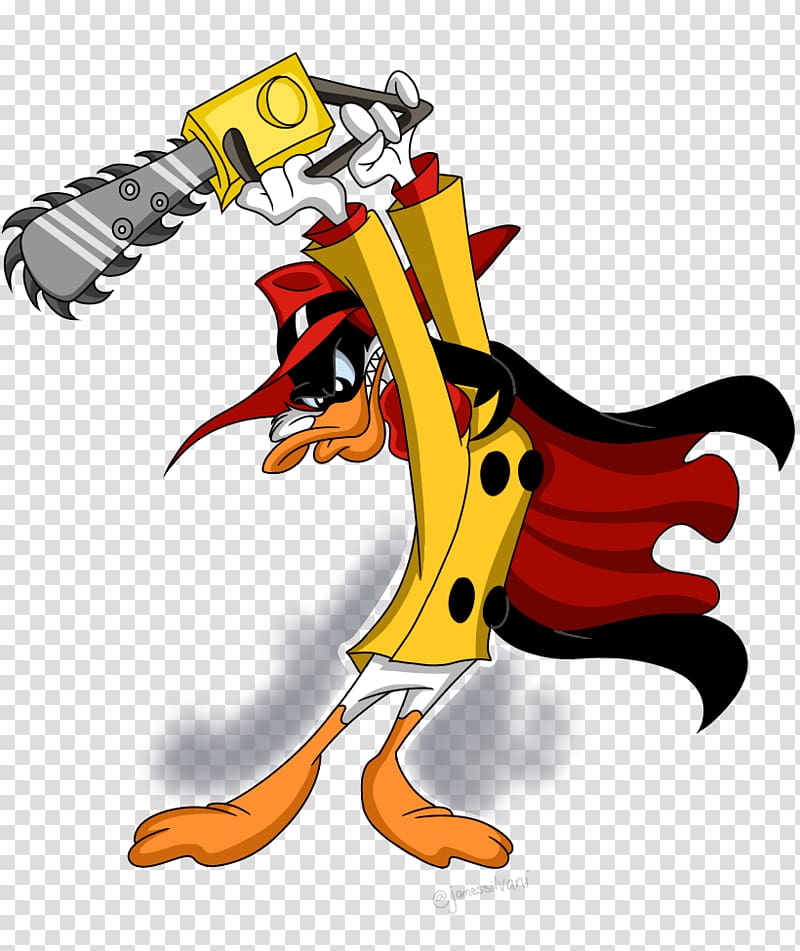 Negaduck Cartoon Grant Ward Illustration Villain, darkwing duck transparent background PNG clipart