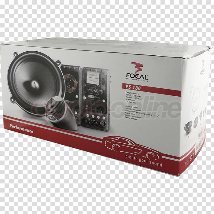 Focal-JMLab Loudspeaker Focal PS 165FX JBL Focal 130 AS Access 5-1/4