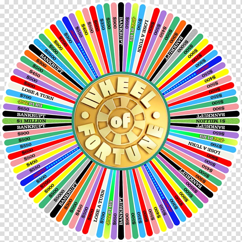 Game show Wheel , fortune transparent background PNG clipart