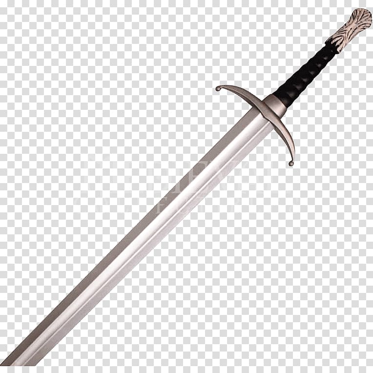 Middle Ages Knightly sword Longsword, Sword transparent background PNG clipart