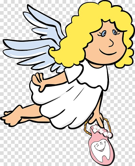 Angel Cartoon , Toothfairy transparent background PNG clipart