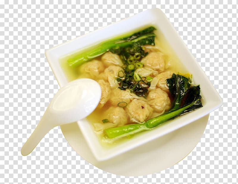 Wonton noodles Fried rice Suanla chaoshou Caridea, Emperor shrimp wonton soup transparent background PNG clipart