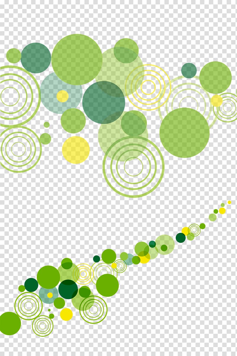 round green s, Circle Stars Gratis Computer file, Green circles background transparent background PNG clipart