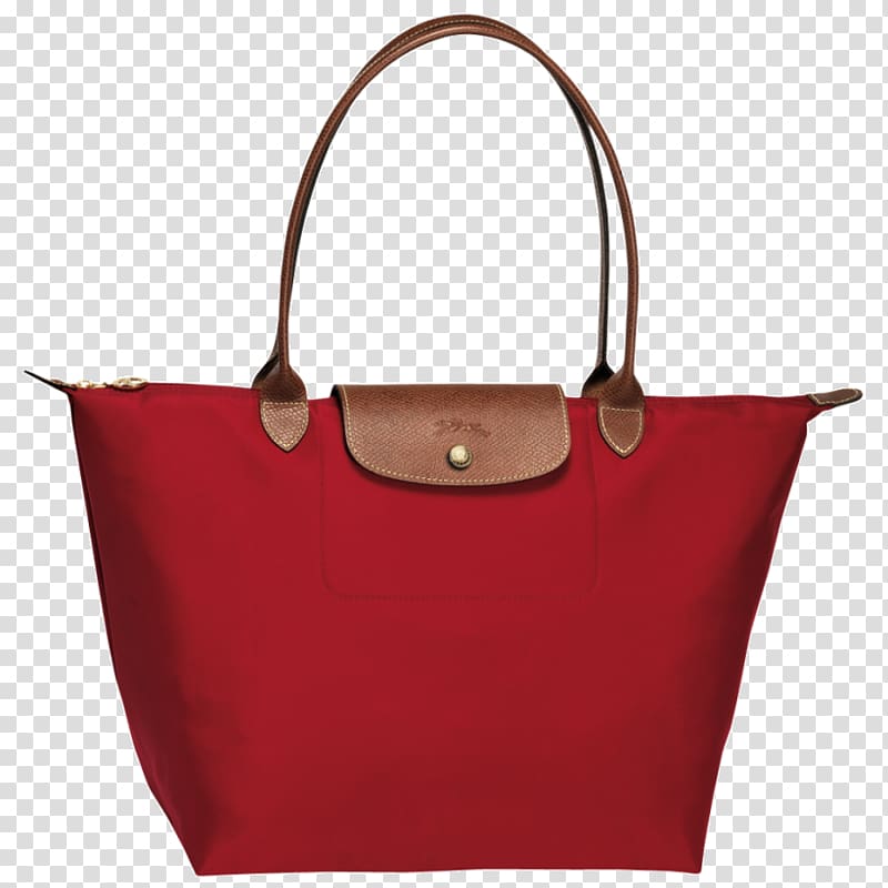 Tote bag Longchamp Pliage Nylon, bag transparent background PNG clipart