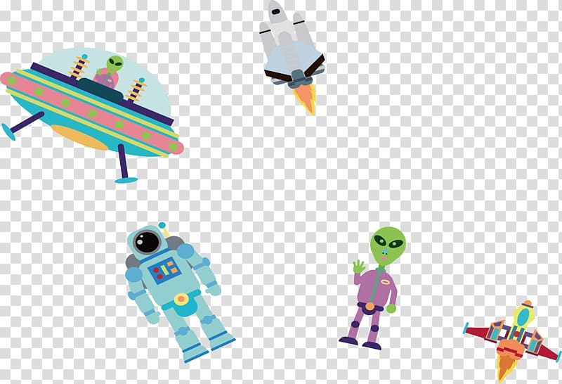Outer space Extraterrestrials in fiction Extraterrestrial life, Aliens in space transparent background PNG clipart
