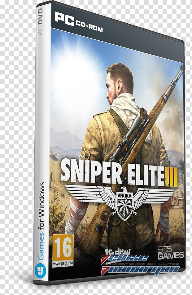 Sniper Elite III Sniper Elite V2 Xbox 360 Video game, Sniper elite transparent background PNG clipart