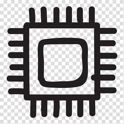 Computer Icons Central processing unit Integrated Circuits & Chips Icon design, Computer transparent background PNG clipart