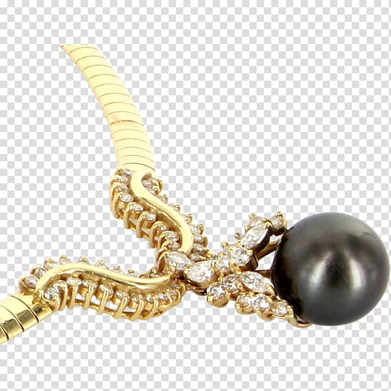 Tahitian pearl Jewellery Cultured pearl Necklace, Jewellery transparent background PNG clipart