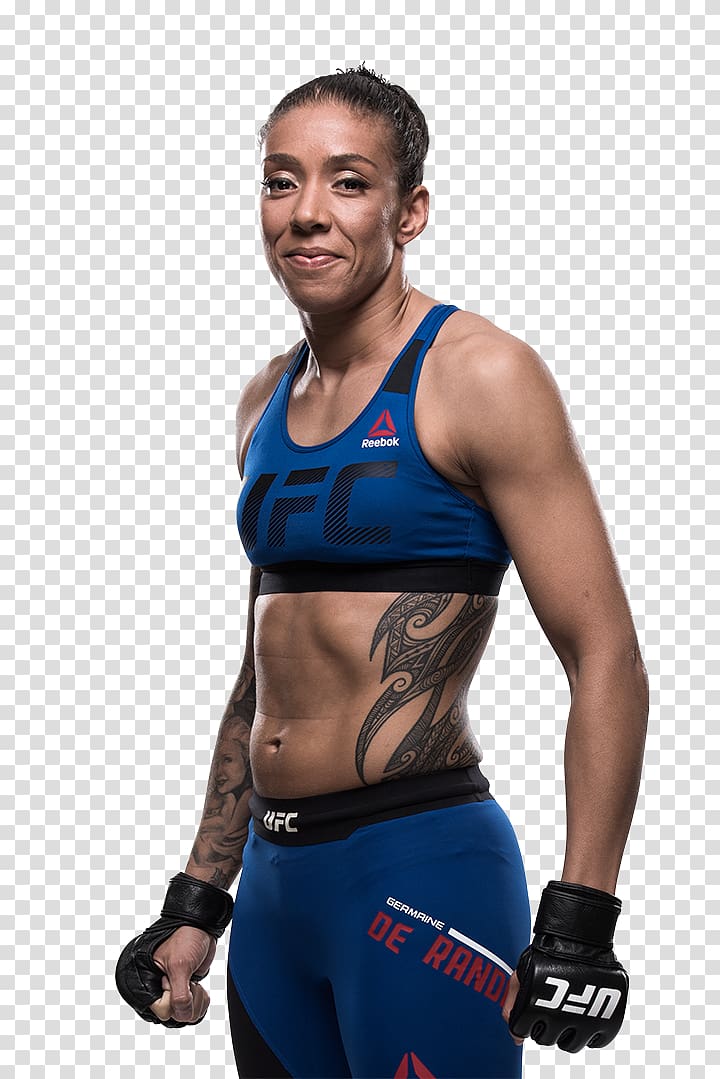 Germaine de Randamie UFC, Ultimate Japan Bantamweight Mixed martial arts Featherweight, MMA Fight transparent background PNG clipart