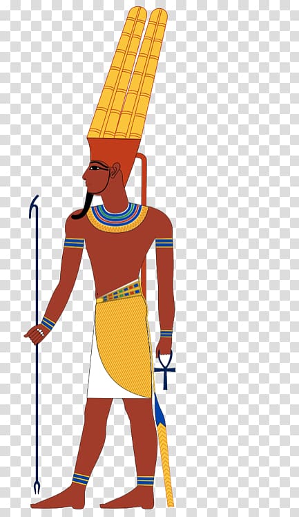 Ancient Egyptian deities New Kingdom of Egypt Amun Deity, others transparent background PNG clipart