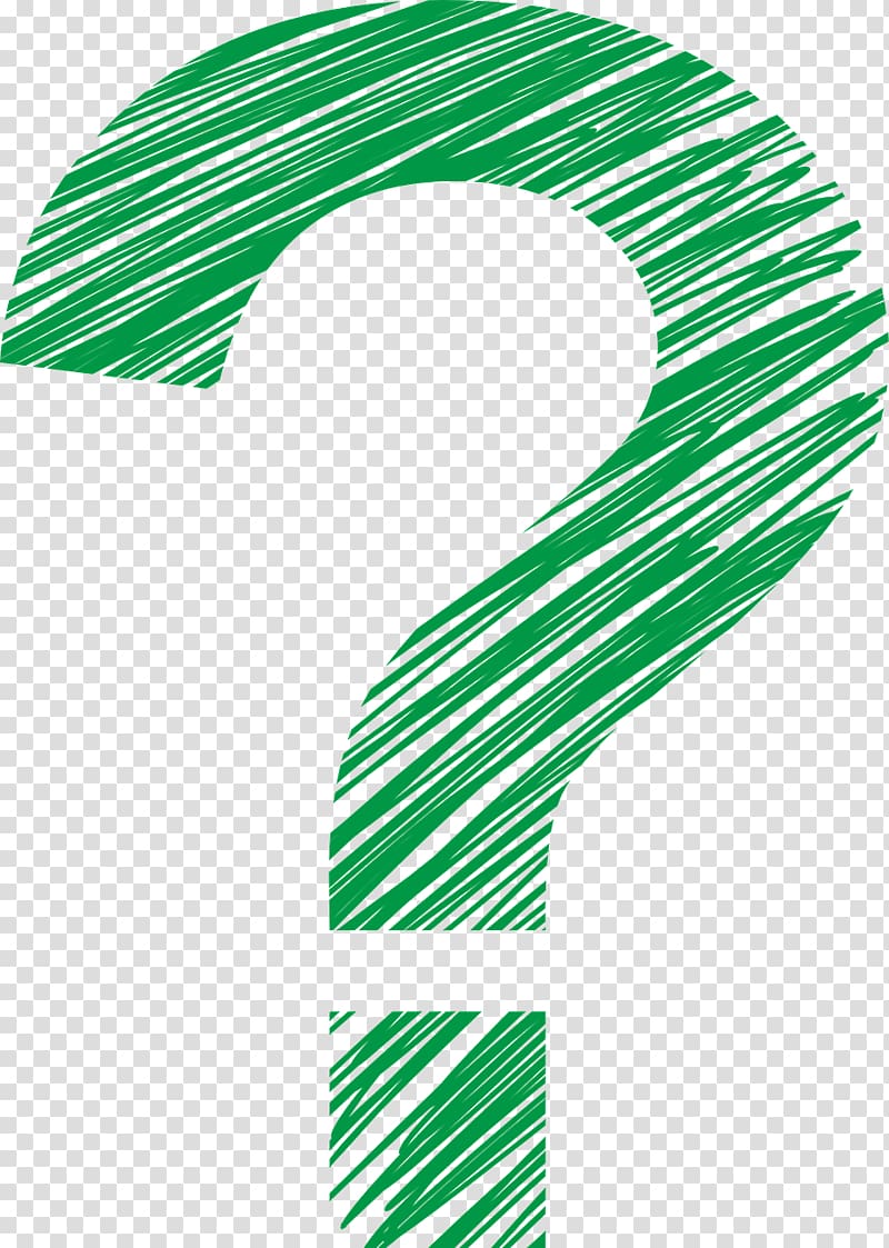 green question mark icon, Question mark Icon, Question mark transparent background PNG clipart
