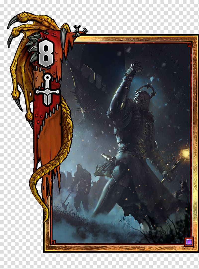 Gwent: The Witcher Card Game The Witcher 3: Wild Hunt Geralt of Rivia Caranthir, gwent transparent background PNG clipart