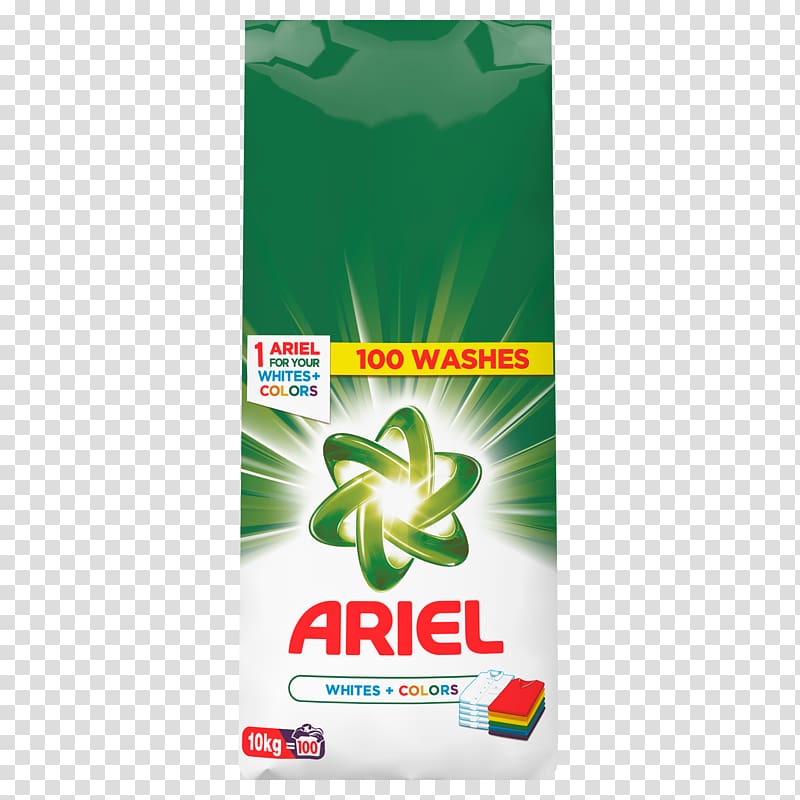 Ariel Laundry Detergent Powder, omo detergent transparent background PNG clipart