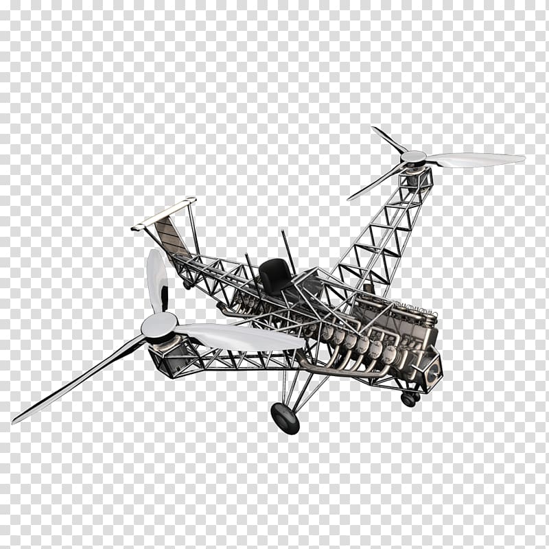 Helicopter rotor Aircraft Propeller Tiltrotor, aircraft transparent background PNG clipart