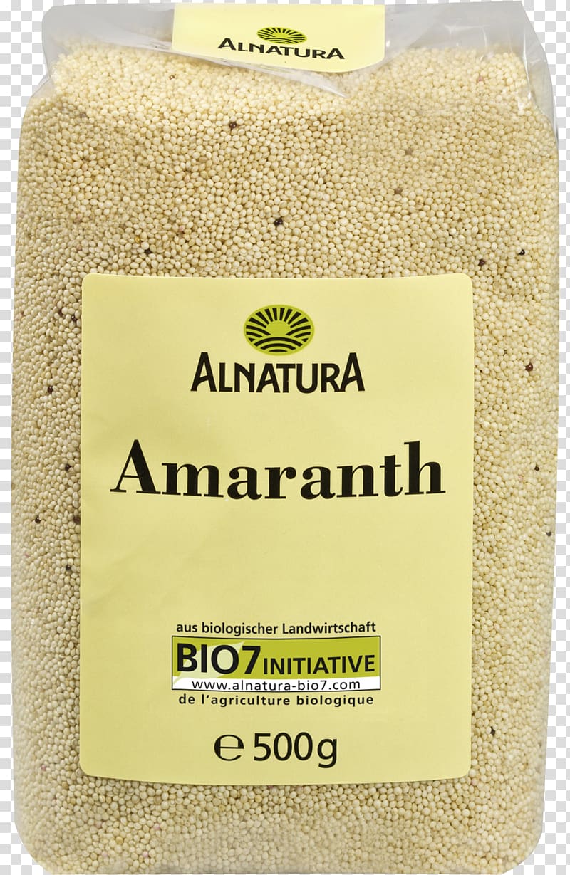 Organic food Alnatura Amaranth grain Cereal, Amaranth transparent background PNG clipart