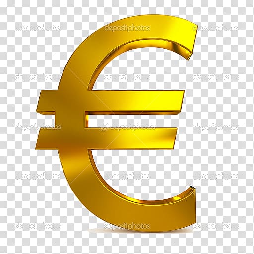 Currency symbol Euro sign Currency of Spain, euro transparent background PNG clipart