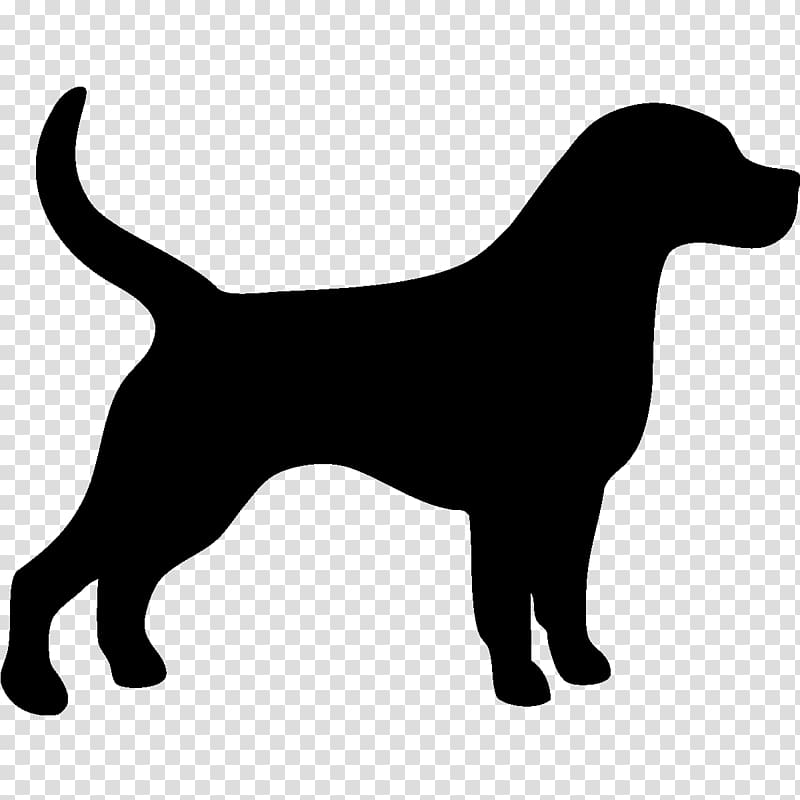 Dog Silhouette Sticker, animal silhouettes transparent background PNG clipart