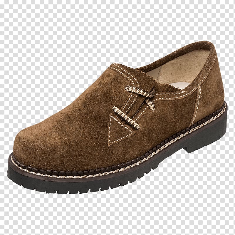 Slip-on shoe Suede Haferlschuh Folk costume, shopping clothes transparent background PNG clipart