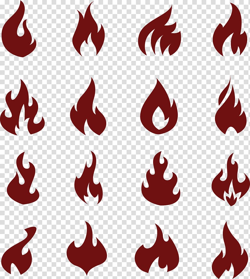 Flame Fire , 16 of the flame icon material transparent background PNG clipart